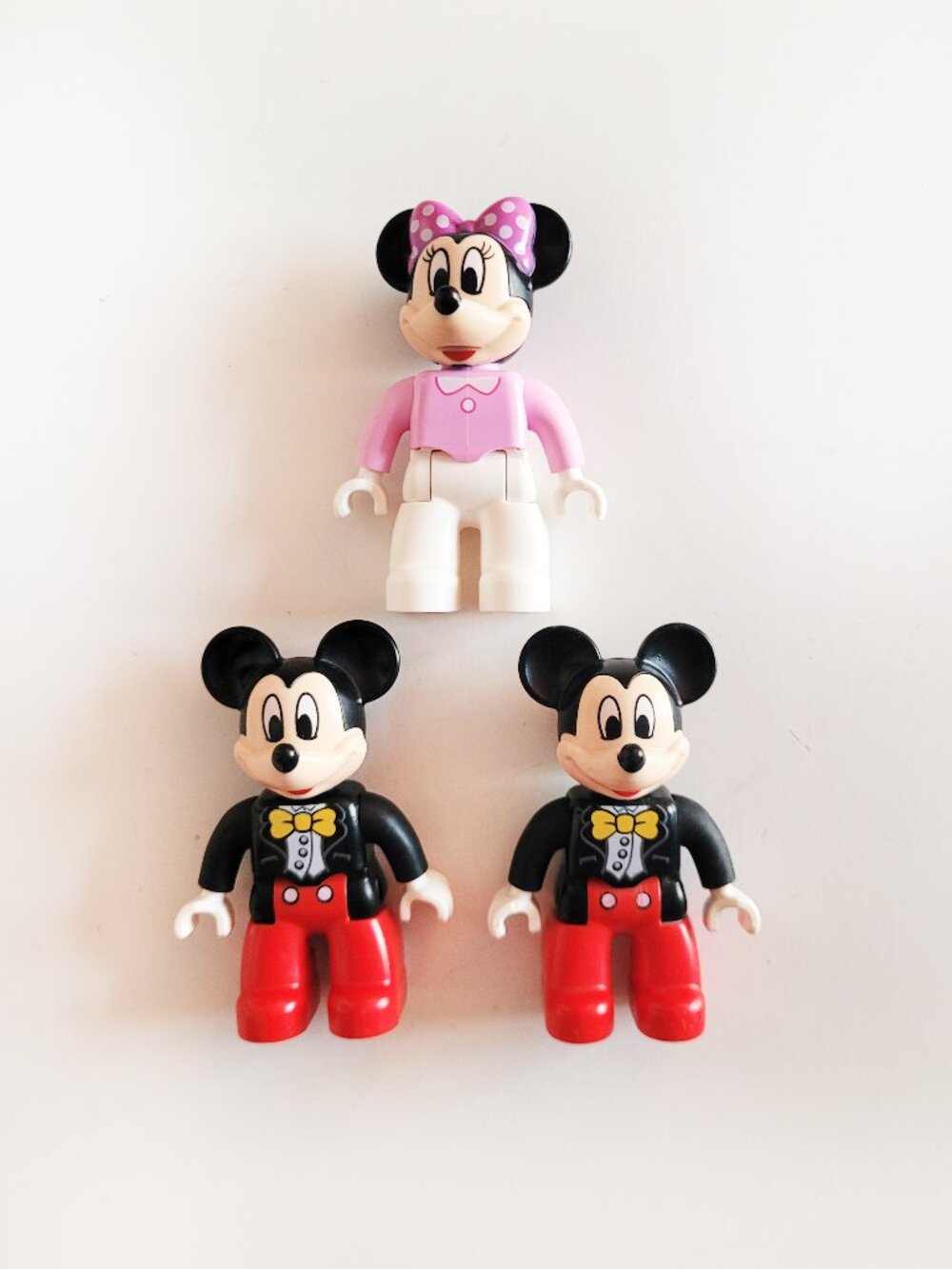 Lego Duplo Mickey and Minnins Mouse Figures - Lot of 3